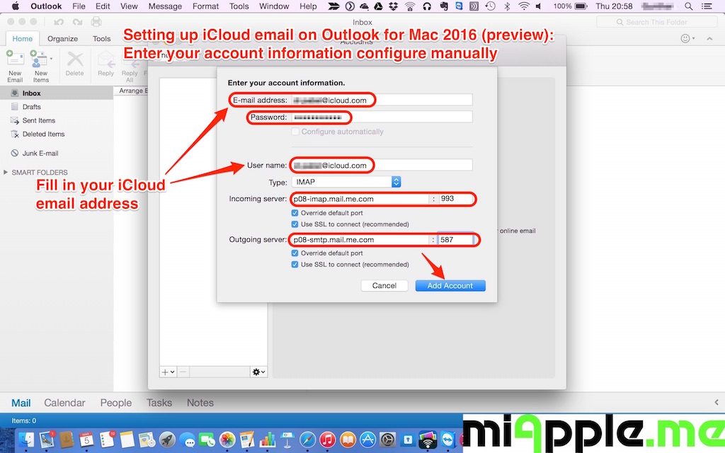 Outlook For Mac Calendar Sync With Icloud